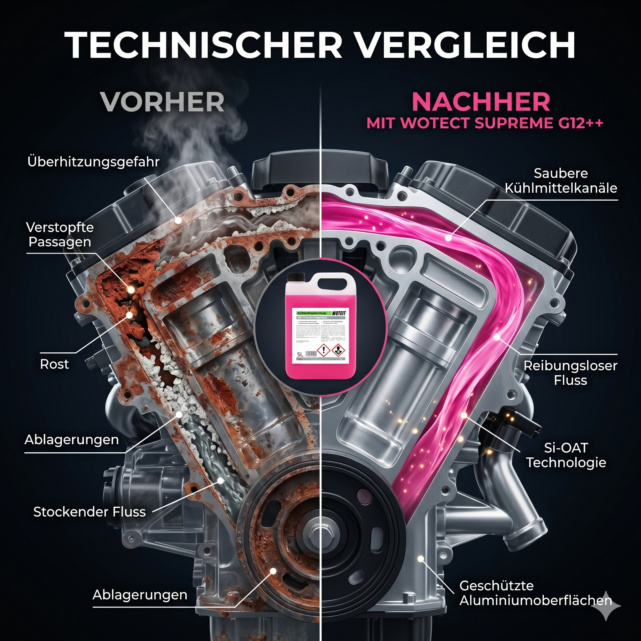 Kühlerfrostschutzmittel G12++ Ready-to-use – Bild 7