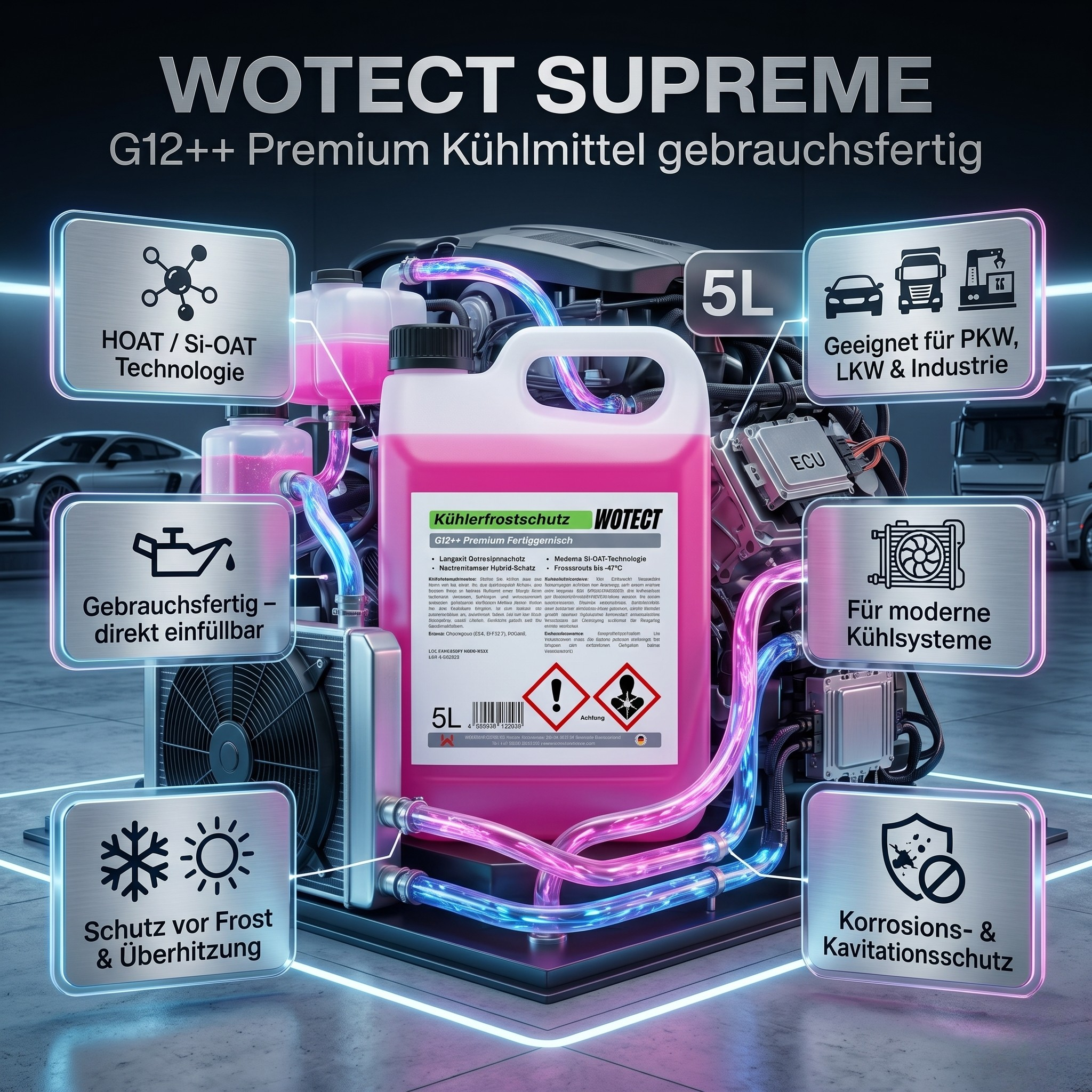 Kühlerfrostschutzmittel G12++ Ready-to-use – Bild 8