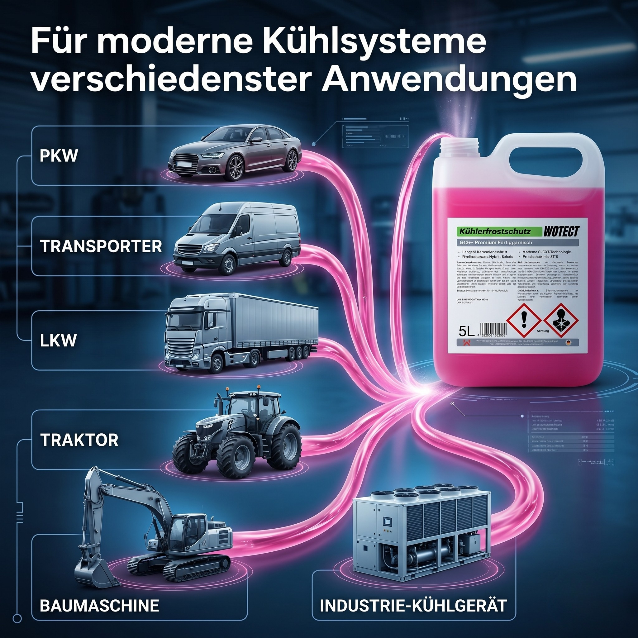Kühlerfrostschutzmittel G12++ Ready-to-use – Bild 10