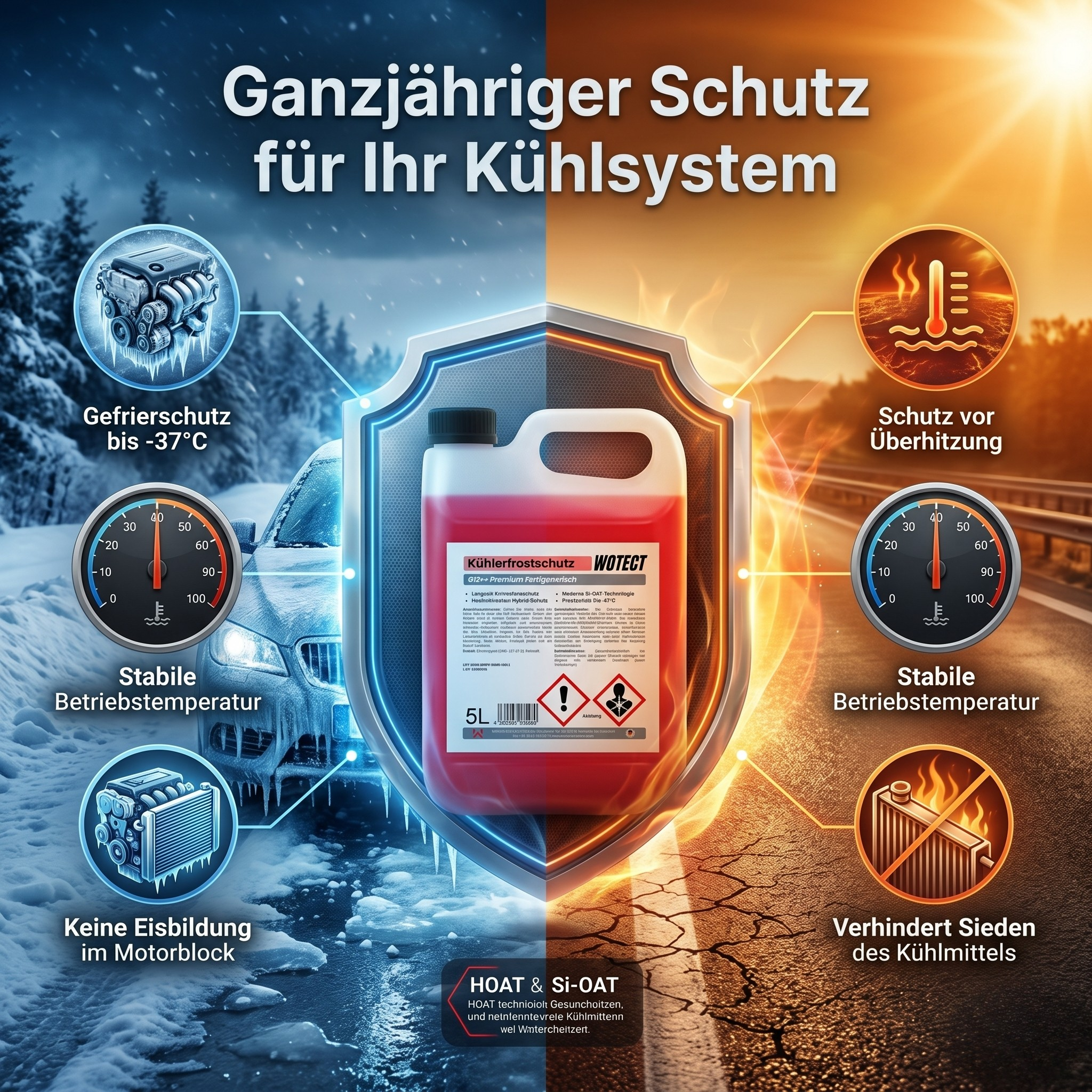Kühlerfrostschutzmittel G12++ Ready-to-use – Bild 3