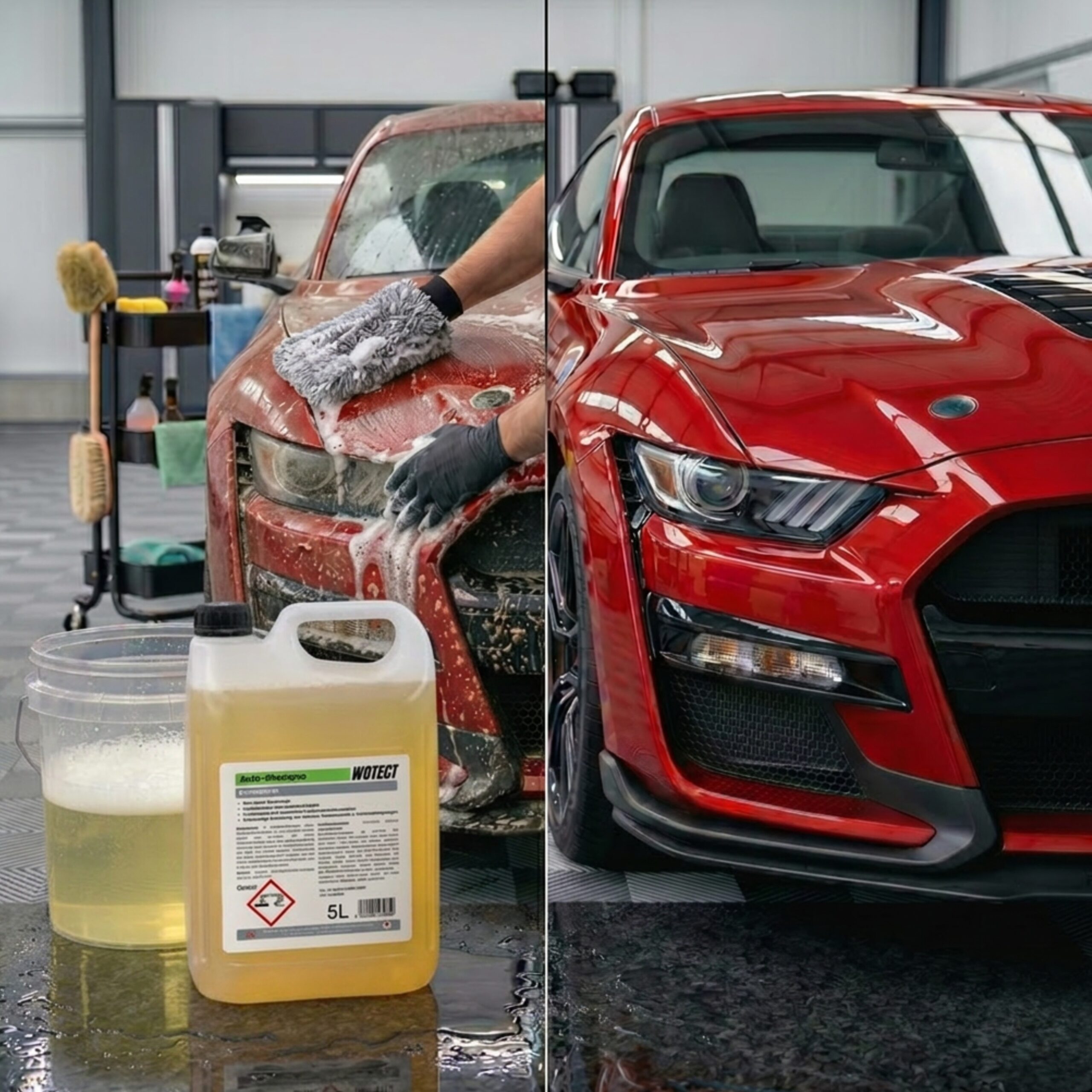 Autoshampoo Konzentrat - pH-Neutrale Tiefenreinigung & Glanz-Finish – Bild 3