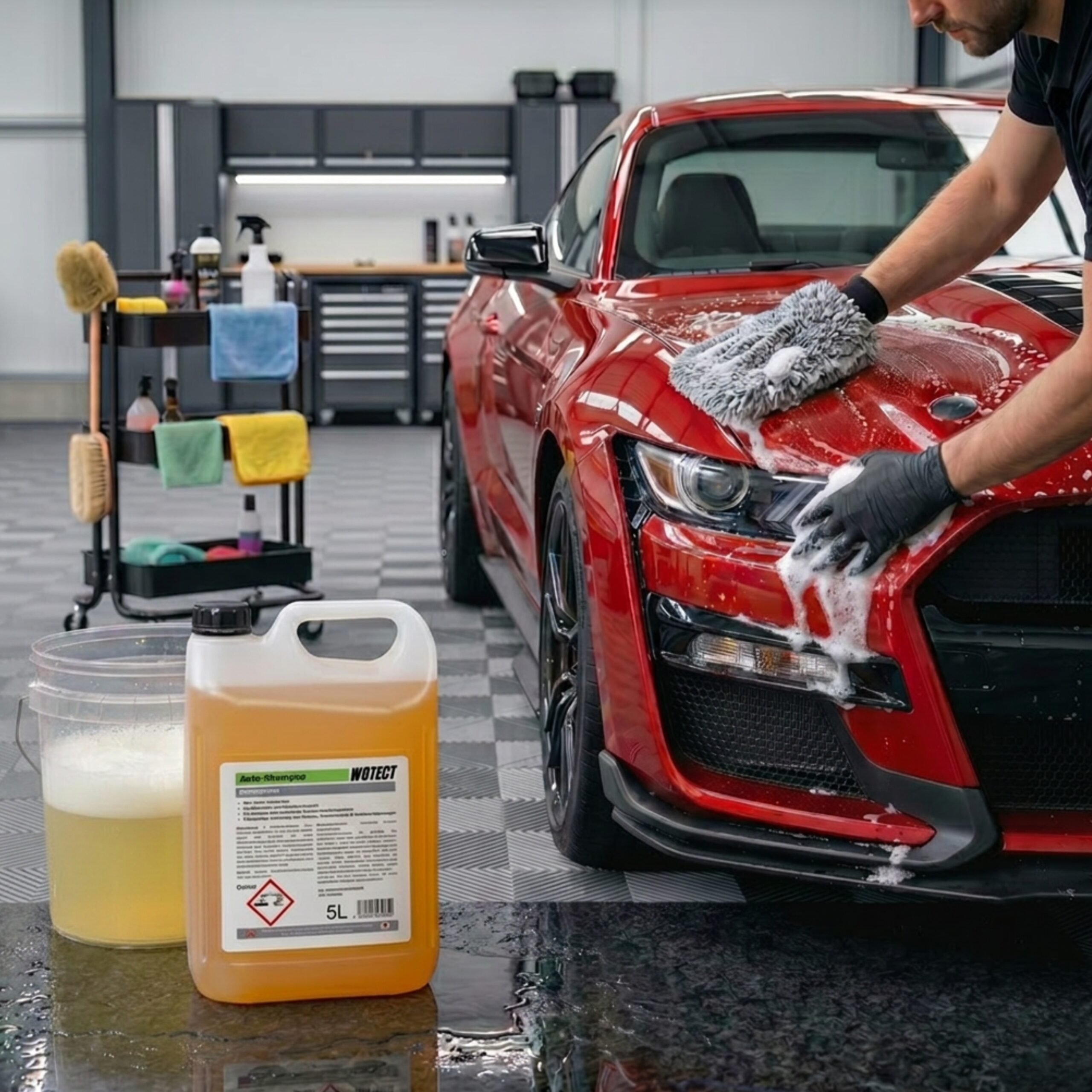 Autoshampoo Konzentrat - pH-Neutrale Tiefenreinigung & Glanz-Finish – Bild 2