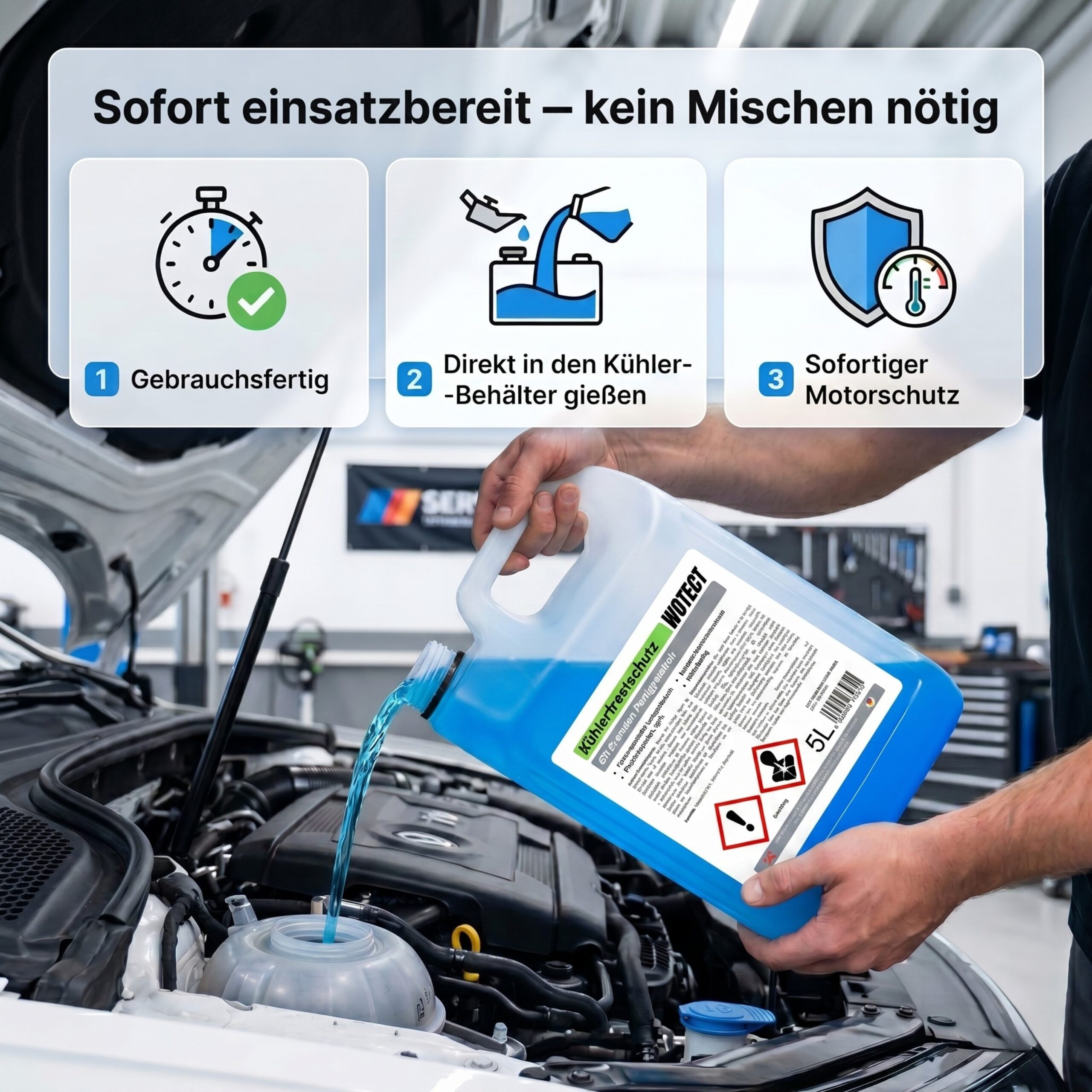Kühlerfrostschutzmittel G11 Ready-to-use – Bild 7