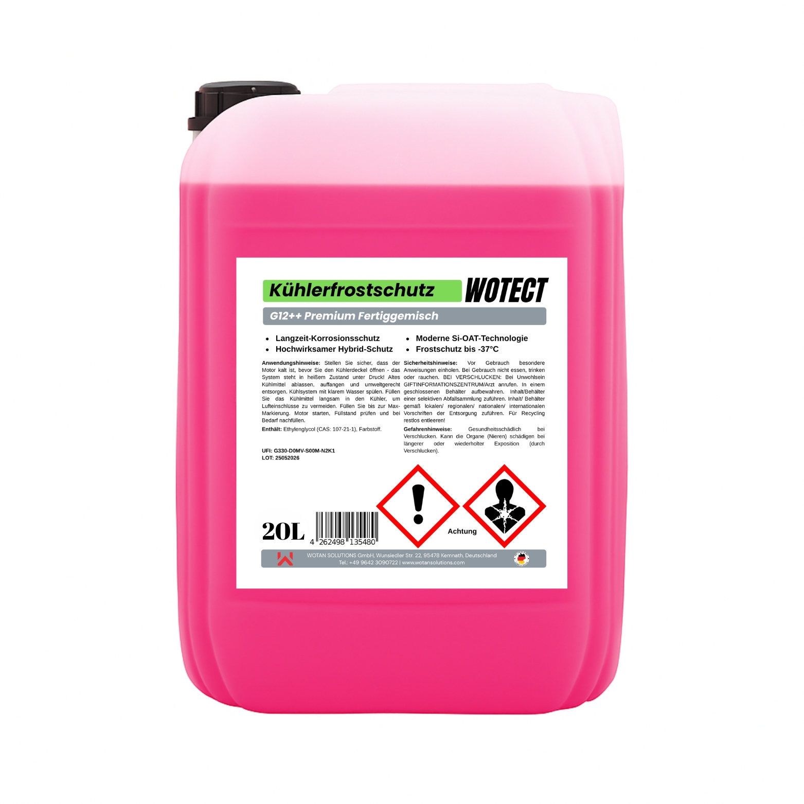 Kühlerfrostschutzmittel G12++ Ready-to-use – Bild 15